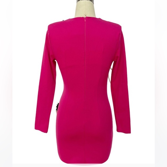 Pearl and Rhinestone Body con Dress - Picture 4 of 5